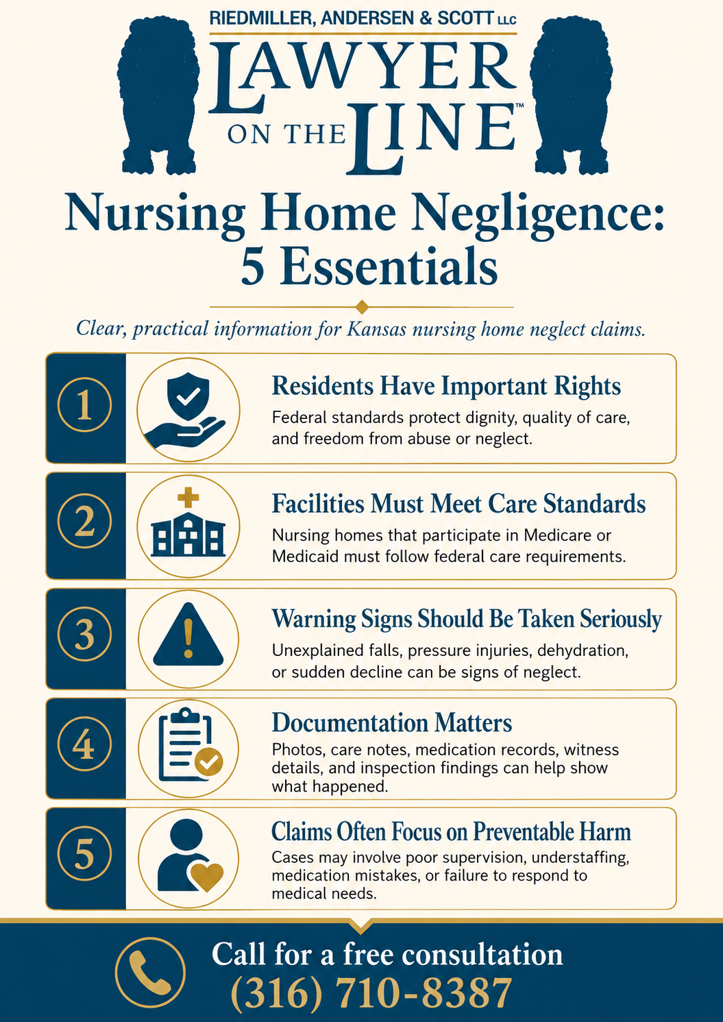 nursing home negligence attorney infographic